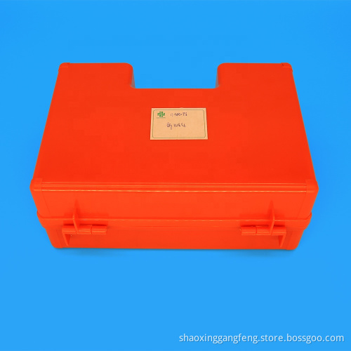 Factory direct custom outdoors care equipment first aid kits box for medical plastic